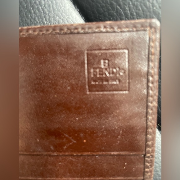 Authentic Fendi Zucca Canvas and Leather bifold 
Long Wallet - Picture 6 of 10